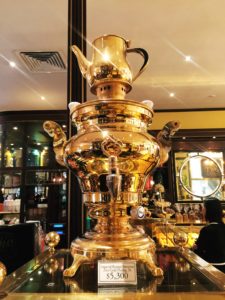 TWG Imprerial Russian Samovar Gold Plating